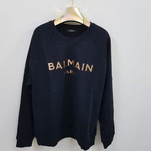 Balmain Men Logo Printed Sweatshirt